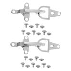 NUOBESTY 2 Set Kartal Tokalar Ceket Tokaları Tokal Metal Klipsli Toka Aksesuarları DIY Bel Kayışları El Dikiş Elbisesi Kemerleri Yapım