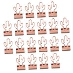 NUOBESTY 20 Adet Ataç minik bağlayıcı klipsler klipler ofis kocaman Dosya Klipsleri Dosya Kelepçesi metal bağlayıcı klipsler kağıt klasör klipsleri bağlama klipsleri organize kelepçeler
