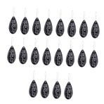 NUOBESTY 3 Set Iplik Geçirici Iplik Geçiriciler Makinesi Için Geçirici Bakıcı Iplik Aracı Alet Iplik Geçirici Diy Geçirici İğne Dişleme Aracı Siyah 20 Adet*3