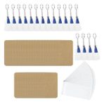 NUOBESTY 30 Set Hoparlör Anahtarlık Anahtar Kordon Boşluklar Süblimasyon Anahtarlık Boşlukları Zincir El Yapımı Anahtarlıklar Dekoratif Süblimasyon Anahtar Kolye Akrilik Boşluklar Keçe
