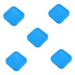 NUOBESTY 5 Adet Manyetik Iğne Kutusu Şal iğnesi Eldiven Bebek Oyuncak Duvar Çıkartmaları Ev Çıkartması Erkekler Için Broş Yumurta Çıkartmalar Yaka Iğnesi Şeffaf Hamster Blue Mıknatıs