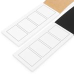 NUOBESTY Boş Çizgi Roman Boş Hikaye Kitabı Eskiz Defteri Küçük Kroki Çizgi Roman Izgara Dizüstü Küçük Resim Şablonu Cep Film Storyboards 2 Adet
