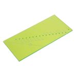 NUOBESTY Dikiş Makinesi Direnç Göstergesi Bayan Parçaları Dİkİş Makİnesİ Aksesuarları Dikiş Ölçü Aracı Kapitone Şablonları Terzi Zanaat Aracı Tişört Hizalama Aracı Düz Hassas Cetvel Alaşım