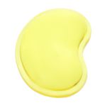 NUOBESTY fare bilek pedi ofis dekorasyon ürünleri oyuncu mouse pad bilgisayar fare için bilek desteği tuş takımı Mouse pad için bilek desteği ağrı kesici fare altlığı Silika jeli Yellow