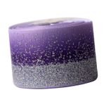 NUOBESTY Gradient Renk Grosgrain Şerit DIY Hediyelik Paketleme Ribbons Mor Yards Rulo Düzenlemeleri Düğün ve Parti Planlaması için Uygun