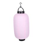 NUOBESTY Pembe Japon Fener Katlanabilir Kağıt Fener 29 Cm Kağıt Abajur Suşi Restoranı Için Geleneksel Çin Dekoratif Fener Kapalı Açık Bahçe Ev