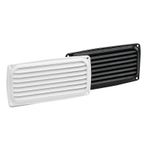 Nuova Rade 100x200 mm Siyah Havalandırma Kapağı