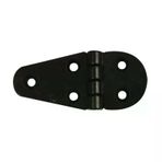 Nuova Rade Plastik Menteşe Semi-Oval 90x40x4.5mm Siyah