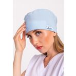 Nur Medikal Giyim Unisex Düz Bebe Mavisi Hemşire Cerrahi Bone Doktor Saç Bonesi