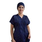 Nur Ortopedi Yıldız Desenli Doktor Hemşire Hastane Cerrahi Üst Forma Greys