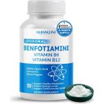 Nurafuse Liposomal Benfotiamine With B6 B12 Alpha Lipoic Acid Curcumin 150 Kapsul