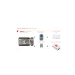 Nural Sensörlü Elektromekanik Akıllı Kilit Paketi / Kapı Otomatiği / Göstergeçli FULL Sistem Silver