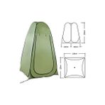Nurcamp Kamp Plaj Duş Wc Otomatik Giyinme Çadırı 1 Oda Kapasiteli Su Geçirmez 120x120x190 cm