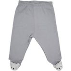 Nurcan Bebe 57780 Bebek Çoraptolon - 6 - 9 Ay - Gri