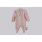 Nurcan Bebe Bulut Desen Soft Tulm - 6 - 9 Ay - Pembe