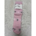 Nurcan Bebe Kalpli Ekoseli Muz Külotlu Çorap - Pembe - 2 - 3 Yaş