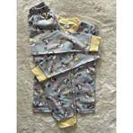 Nurcan Bebe Kalpli Unicorn Pijama Takımı - 4 Yaş - Gri