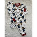 Nurcan Bebe Kurdelyeli Ayı Pijama Takımı - 4 - 5 Yaş - Kırmızı