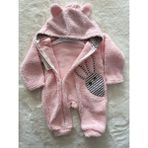 Nurcan Bebe Peluş Tulum - Somon - 2 Yaş