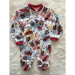 Nurcan Bebe Şimşek Mcquin Tulum - Kırmızı - 3 Ay