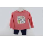 Nurcan Bebe Tavşanlı Ikili Takım - 2 Yaş - Pembe