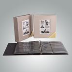 Nurcan Foto NRCN-K46500 10 x 15 CM 500'lük Koton Desenli Fotoğraf Albümü vizon