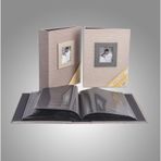 Nurcan Foto NRCN-K68100 15 x 21 CM 100'lük Koton Desenli Fotoğraf Albümü krem