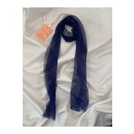 Nurcanilirboutique Lacivert tül fular