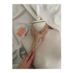 Nurcanilirboutique Taşlı boncuklu kısa tam oturmalı boyun fuları &Çanta aksesuar