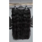 Nurdan Trend Peruk Yarımay + 2 Yan 65-70 cm Gerçek Saç Çıtçıt 200 gr Naturel Renk