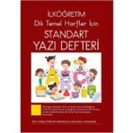 Nurdan Yayınları Nurdan Ilköğretim Dik Temel Harfler Için Standart Yazı Defteri (Küçük Bordo)