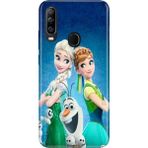 Nurdic General Mobile Gm 20 Pro Uyumlu Kılıf Resimli Desenli Silikon Elsa Anna Olaf - 001-Renkli