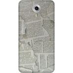 Nurdic General Mobile Gm 5 Plus Kılıf 0.4mm Lazer Kesim Silikon Kapak Gazete News - 001-Renkli