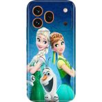 Nurdic Honor 600 Pro (Vkp-Nx9) Uyumlu Kılıf Resimli Desenli Silikon Elsa Anna Olaf - 001-Renkli