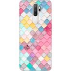 Nurdic Oppo A5 A9 2020 Uyumlu Kılıf Silikon Desenli Resimli Kapak Renkli Çatı - 001-Renkli