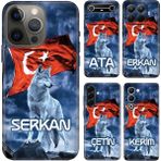 Nurdic Oppo Reno A12 A96 A5 A58 A60 A5 A6 A9 2020 Lite Pro Kılıf Isim Yazılı Silikon Türk Tc - 001-Renkli - Tasarım2293