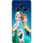 Nurdic Tecno Spark 30 Kl6 Kılıf Kl6 Kodlu Baskılı Korumalı Silikon Temalı Elsa Anna Olaf - 001-Renkli - Tecno Spark 30 Kl6 Kl6