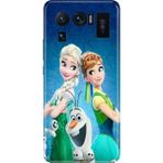 Nurdic Xiaomi Mi 11 Ultra Uyumlu Kılıf Resimli Desenli Silikon Elsa Anna Olaf - 001-Renkli