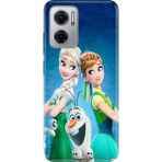 Nurdic Xiaomi Redmi 10 5g Uyumlu Kılıf Resimli Desenli Silikon Elsa Anna Olaf - 001-Renkli
