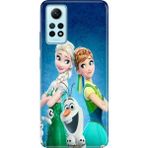 Nurdic Xiaomi Redmi Note 12 Pro 4g Uyumlu Kılıf Resimli Desenli Silikon Elsa Anna Olaf - 001-Renkli