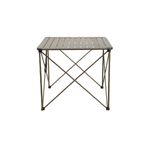 Nurgaz Campout Alüminyum Büyük 69,5x69,5x56 cm Kamp Masası
