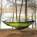 Nurgaz Campout Cibinlikli Yeşil Hamak