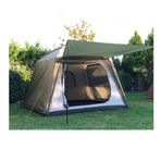 Nurgaz Campout Kahverengi 5 Kişilik 515x220 cm Çadır