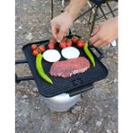 Nurgaz Piknik Tüpü Teflon Mangal Ocak Dumansız Mangal Tava