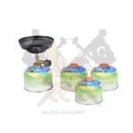 Nurgaz Troya Nargile Ocağı + 3x230 g Kartuş