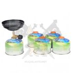 Nurgaz Troya Nargile Ocağı + 4x230 g Kartuş