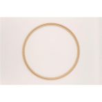 Nurge Ahşap Düz Nakış Kasnak No:7 - 8 mm Açık Kahverengi