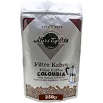 Nuri Toplar 250 gr Colombia Supremo Çekirdeği Filtre Kahvesi