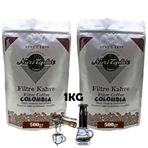 Nuri Toplar Filtre Kahve Colombia Supremo 1000 gr