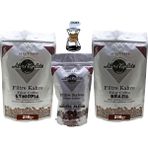 Nuri Toplar Filtre Kahve Ethiopia ve Brazil House Blend 3'lü Paket - 600 gr - Chemex